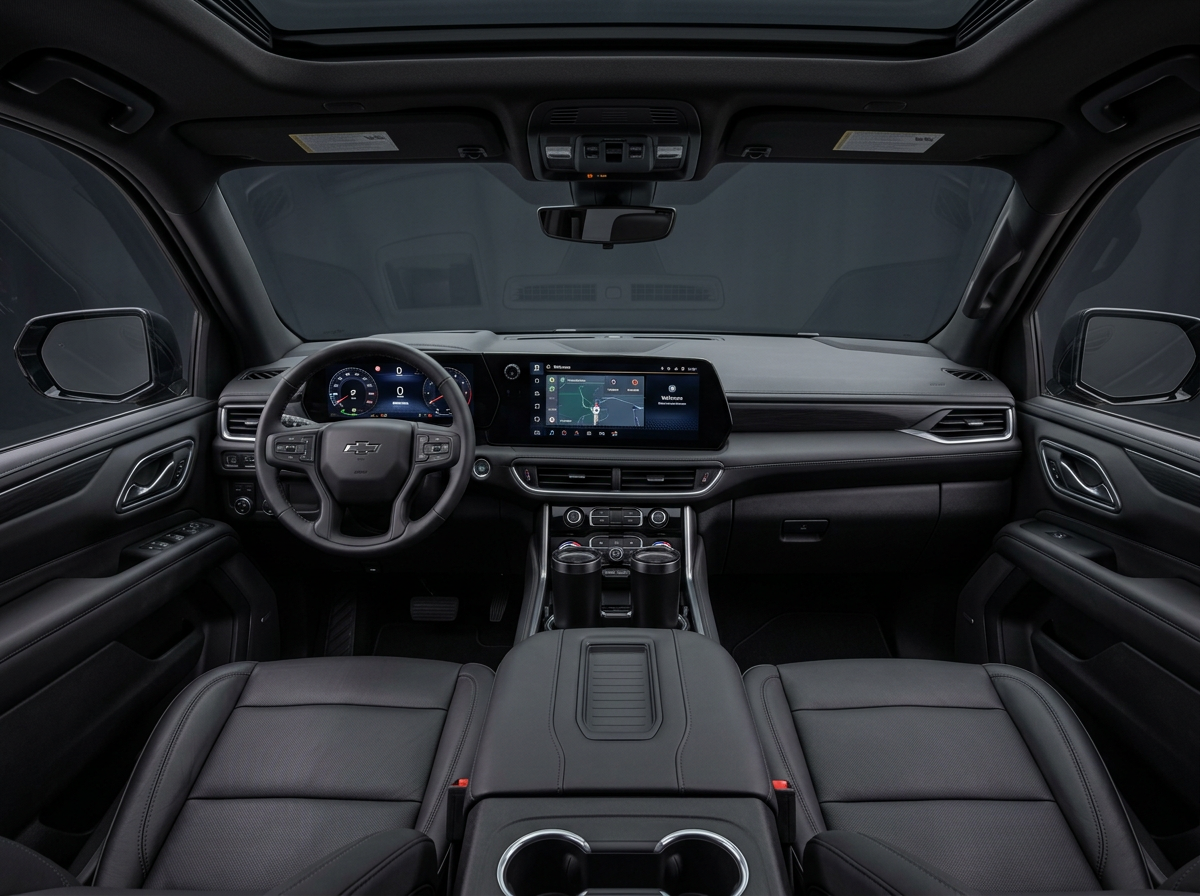 Chevrolet Suburban, Front Cabin Interior