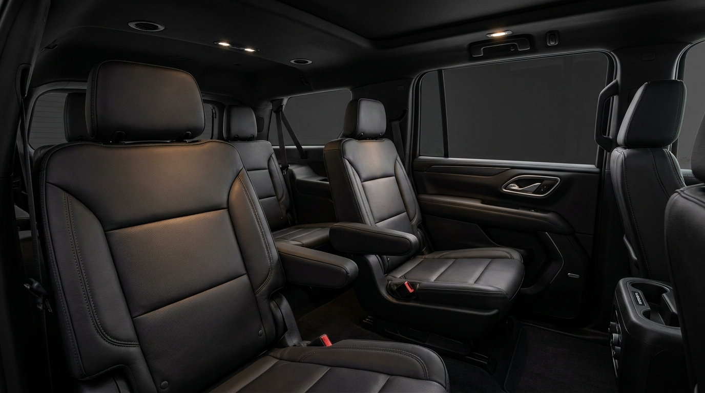 Chevrolet Suburban, Rear Cabin Interior