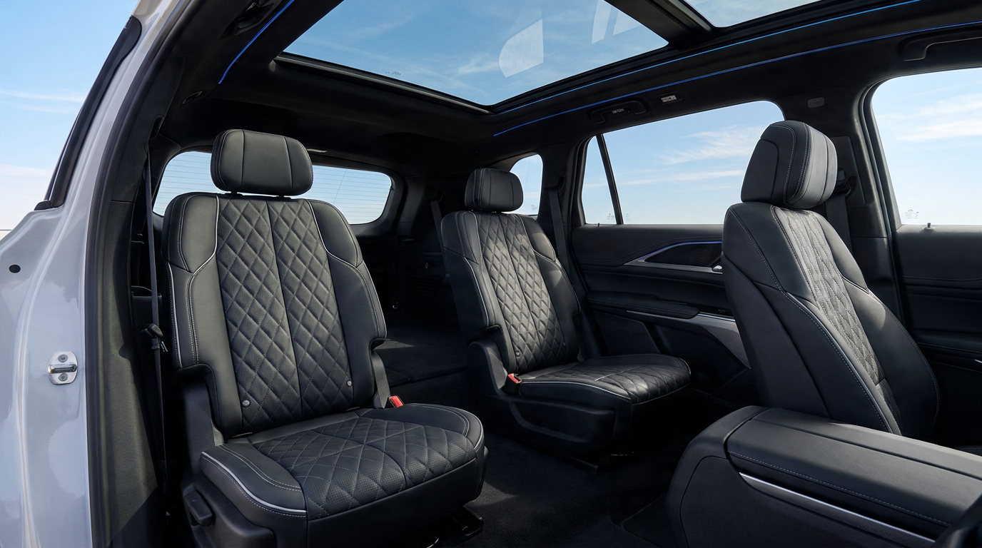 Cadillac Vistiq, Rear Cabin Interior